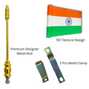 Indian (National) car Bonnet Flag